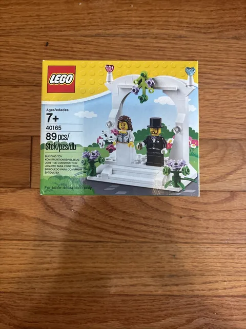 Lego Miscellaneous Minifigure Wedding Favour Building Toy Complete Set #40165