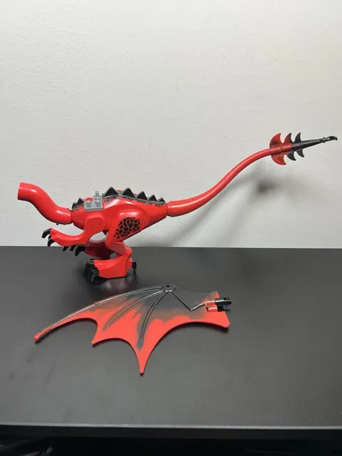 LEGO 70403 Red Dragon Mountain  Incomplete Parts Leg Arm Tail Wing