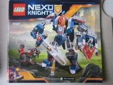 Lego Building Instructions Instruction Nexo Knights 70327