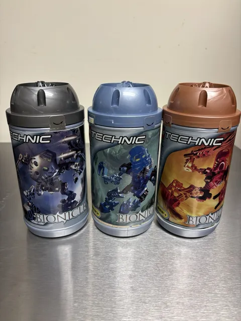 Bioncle Technic Set of 3 Onua Gali Tahu Unopened *SEALED*