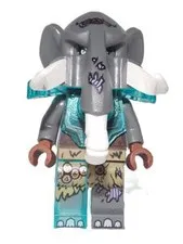 LEGO® Minifigure LEGENDS OF CHIMA loc085 Maula Armor