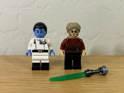 Lego Star Wars Grand Admiral Thrawn & Morgan Elsbeth Minifigures