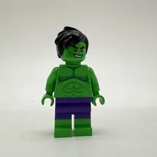 Lego Spiderman Hulk Super Hero Minifigure with Smile Loose Toy Figure