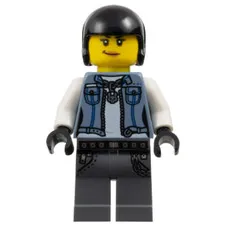 LEGO Hidden Side Joey Minifigure hs026 New Genuine Ghost Hunter Character