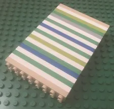 Lego Duplo - Lot Of (20) 2x8 Stud Thin Long Pieces