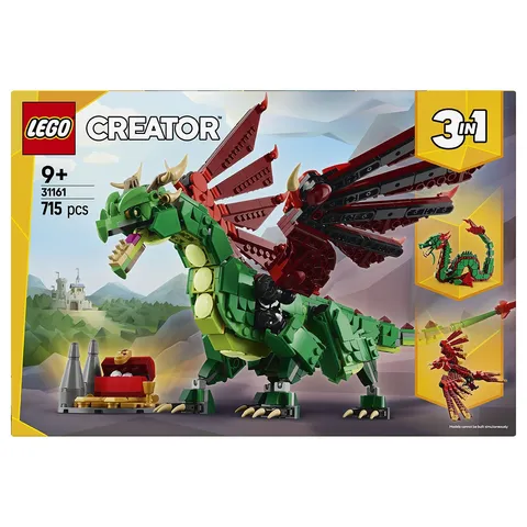 LEGO CREATOR: Medieval Dragon 3in1 (31161) - NEW & SEALED