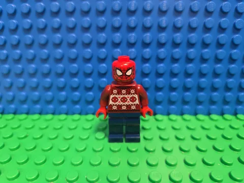 Lego Spider-Man Minfigure sh0905 Sweater 76267 Marvel Super Heroes CMF Lot Rare 