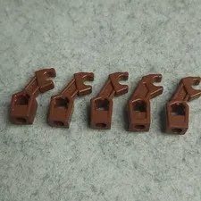 LEGO 98313 Arm Mechanical ExoForce Bionicle Thick Support Reddish Brown x5