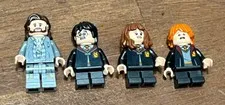 Lego Harry Potter Minifigures Harry Ron Hermoine Sirius Black Lot Of 4 minifigs