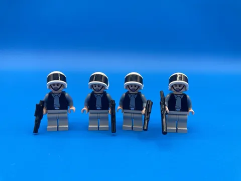 LEGO Star Wars Minifigure Set Rebel Fleet Trooper  sw0187, (7668), Set Of 4