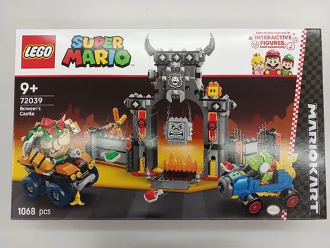 Lego Super Mario Kart Bowser Castle Used