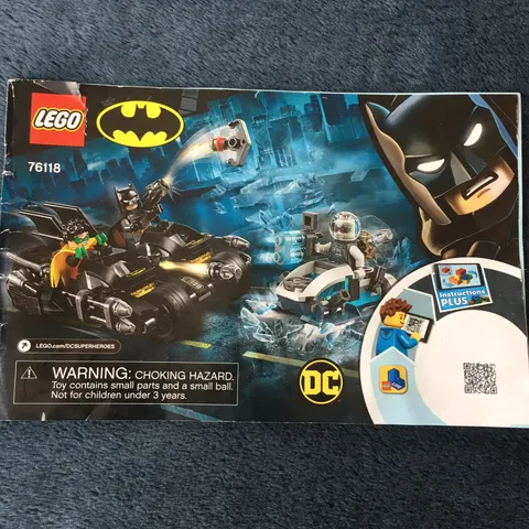 Lego Batman 76118 Instruction Manual Booklet ONLY 2019 Original