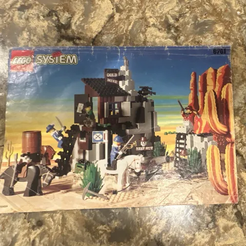 LEGO Western 6769 Fort Legoredo Instruction Manual Booklet English