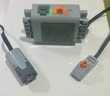 LEGO Power Functions Kit with Battery Box, M-Motor, and Control Switch