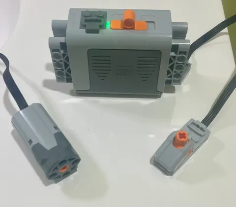 LEGO Power Functions Kit with Battery Box, M-Motor, and Control Switch