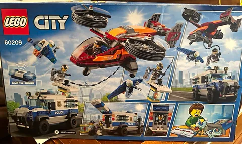 LEGO City Police Sky Police Diamond Heist 60209 400pcs Light & Sound Age 6+