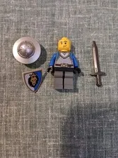 LEGO Kingdoms Lion Knight Minifigure Sword Shield Helmet Castle
