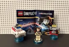 Lego Dimensions Ghostbusters Level Pack 71288 Peter Venkman Tested Complete