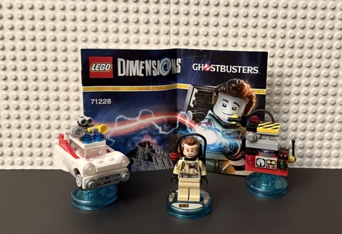 Lego Dimensions Ghostbusters Level Pack 71288 Peter Venkman Tested Complete