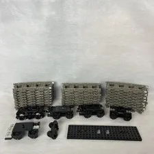 LEGO Train HUGE Lot Metal Tracks VTG 9V Motor Cars Bogies Chassis READ