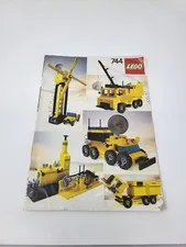 Lego Universal Building Set 744 Instruction Booklet Only