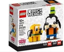 LEGO BrickHeadz Disney Mickey Mouse 40378 Pluto And Goofy New
