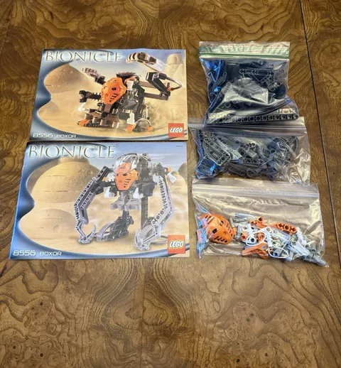 LEGO Bionicle Boxor Titans Set 8556 Complete With Instructions 2002