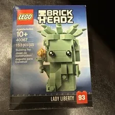 LEGO Brickheadz Lady Liberty Building Set (40367) New Sealed Box