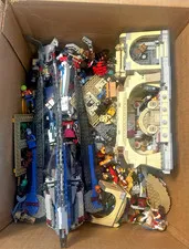 Bulk LEGO Lot Star Wars Marvel DC, Potter, Rare Minifigures + Bulk Pieces
