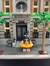 LEGO BATMAN SERIES 1 71017 MINIFIG BEACH VACATION BATMAN YELLOW DUCK Coltlbm05