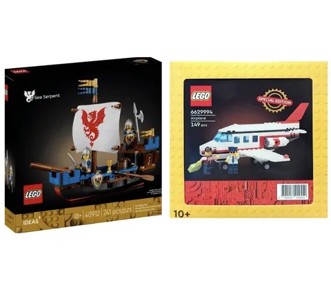 LEGO Ideas 40912 Sea Serpent + 5010053 Airplane GWP NEW SEALED PREORDER