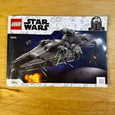 Lego # 75315 Star Wars Imperial Light Cruiser Instruction Manual Only 275 Pages