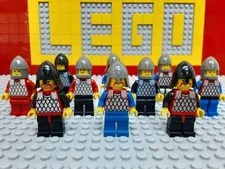 LEGO Castle Minifigure Set 10 Soldiers Knights Black Knight Dragon Knight
