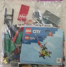 LEGO City 60320 Fire Station Missing 1 piece 