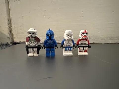 Special Troopers Pack - With A Custom Arc trooper Minifigure!