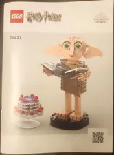 Lego Harry Potter Dobby the House Elf 76421 Instruction MANUAL ONLY