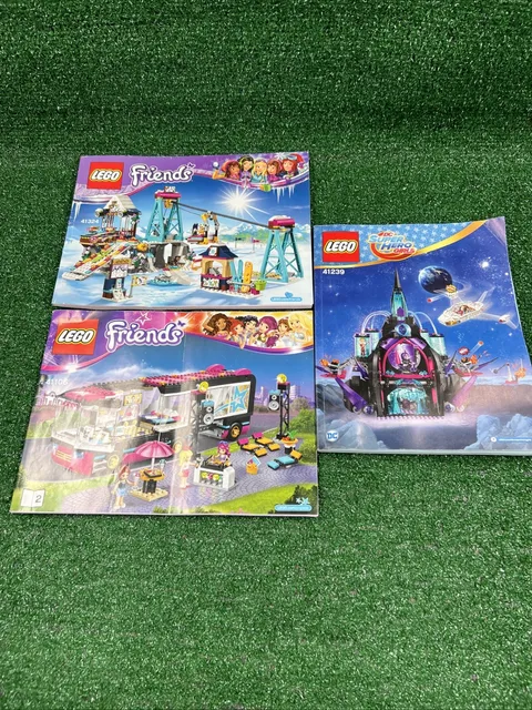Lego Lot Of 3 Manual Lego Friends 41106 & 41324 DC Super Hero Girls 41239