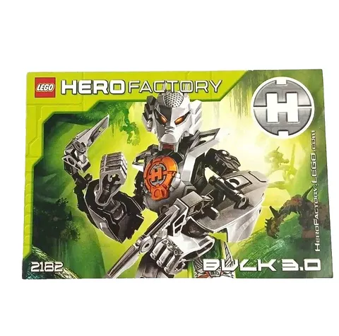 LEGO Retired Hero Factory HEROES 2182 INSTRUCTION BOOKLET ONLY