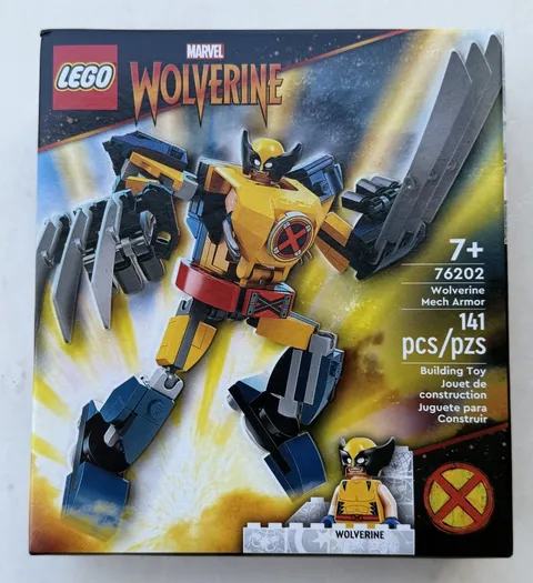 NEW LEGO Super Heroes Wolverine Mech Armor 76202