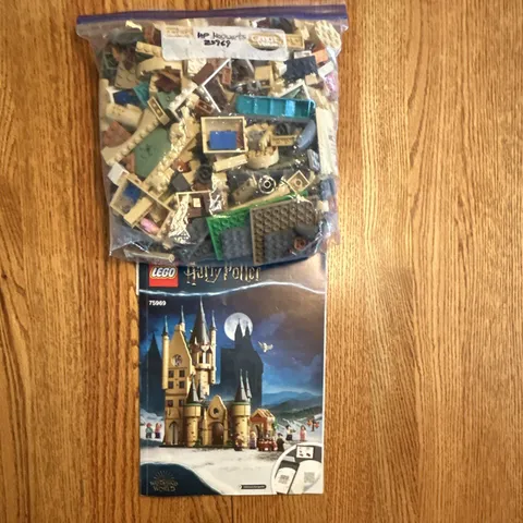 LEGO Harry Potter 75969 Hogwarts Astronomy Tower FULLY COMPLETE SET with manual