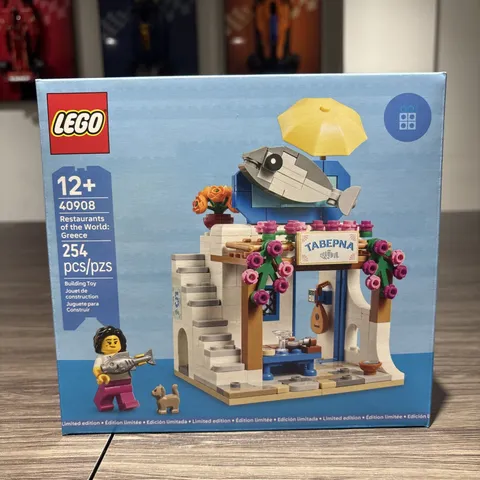LEGO 40908 Restaurants of the World: Greece - Limited Edition GWP Promo Set -New