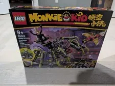 Lego 80022 - Monkie Kid - Spider Queen's Arachnoid Base New/Sealed/Retired