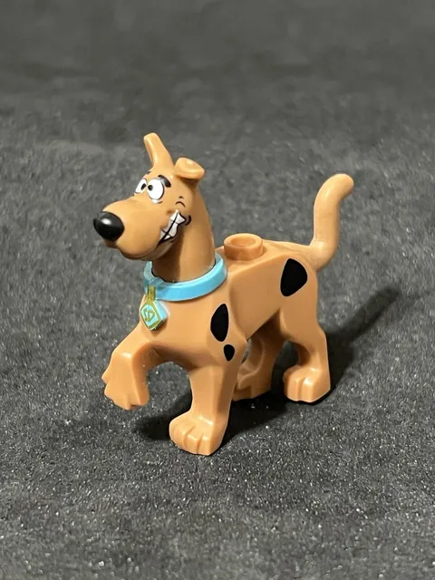 Lego Scooby-Doo Minifigure White Chattering Teeth Pattern 75902 A4