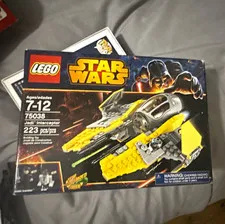 LEGO Star Wars 75038 Jedi Interceptor 223pc Jango Fett Complete Set 2014