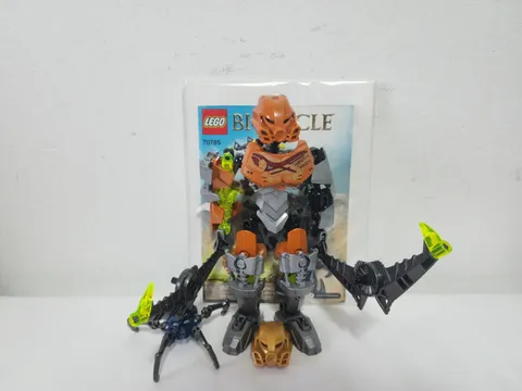 LEGO BIONICLE: Pohatu-Master of Stone (70785) 100% Complete W/ Manual