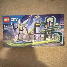 LEGO City: Robot World Roller-Coaster Park (60421) Brand New Sealed