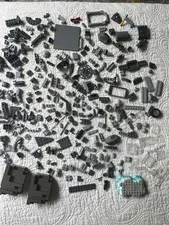 Large Lot of Legos - Gray Pieces Miscellaneous Parts