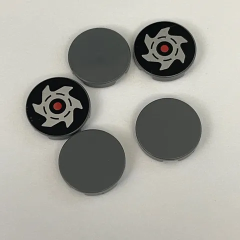 Lego 4150 Dark Gray Replacement Parts Pieces Lot of 5
