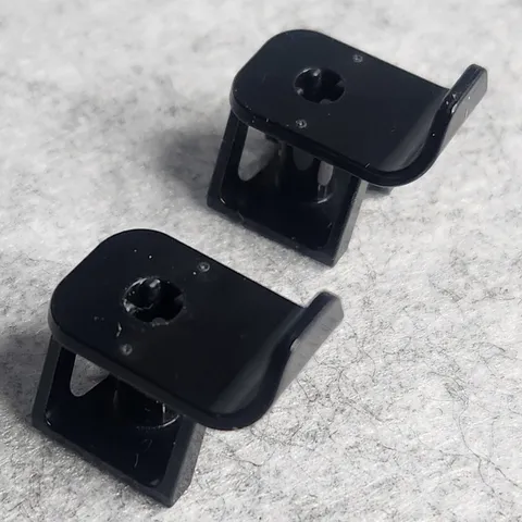 LEGO 6813 Vehicle Double Wishbone Suspension Block with Wheel Deflector Black x1