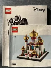 Disney Lego Manuel Bundle - 40613 Aladdin & Jasmine’s Castle - 43230 Walt Camera